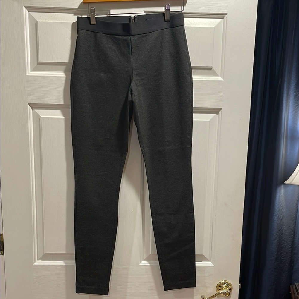 J. Crew Charcoal Dress Leggings size 8 NWOT